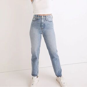 Madewell curvy straight jeans